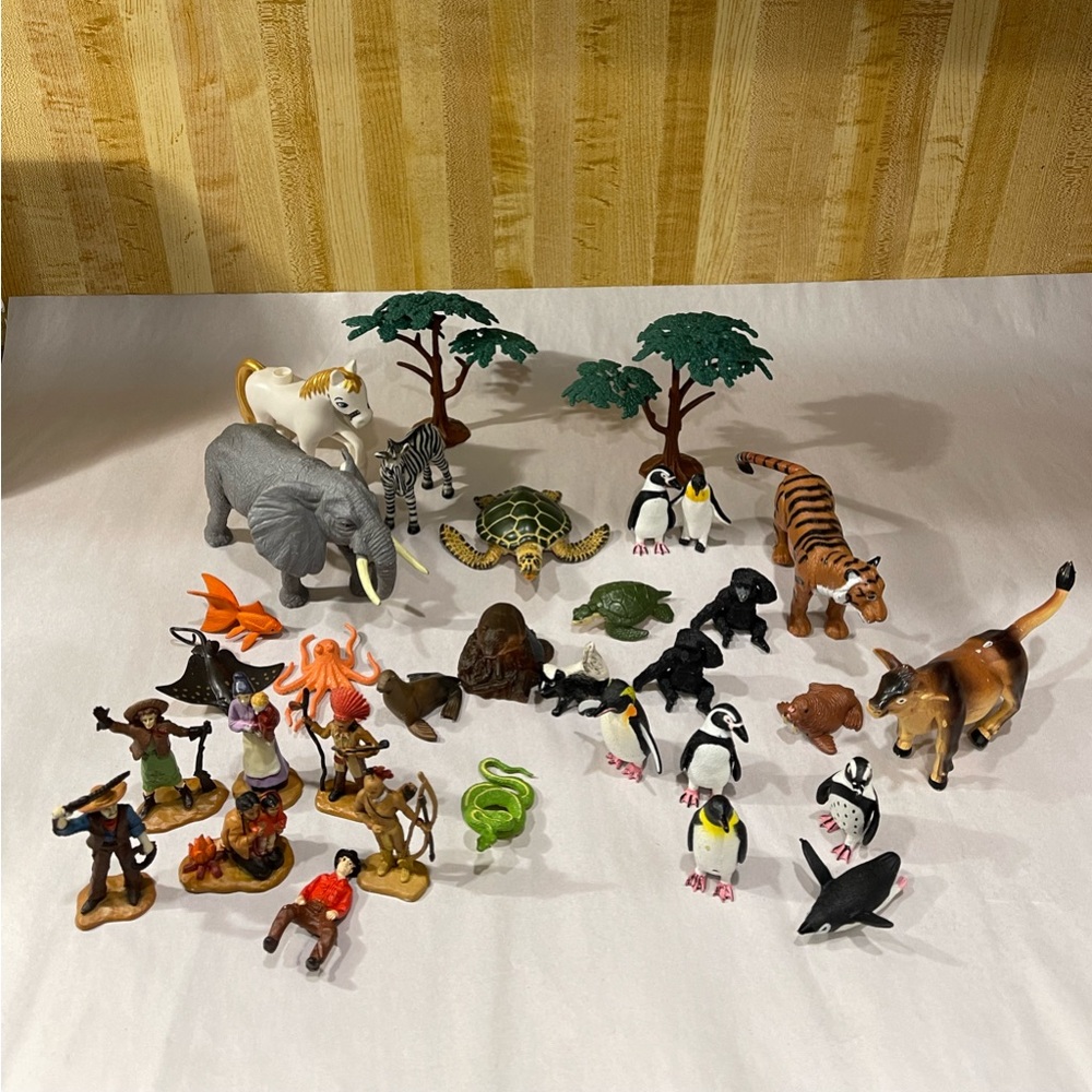 Animal big Lot  schleinch , safari , k&m and vintage animals